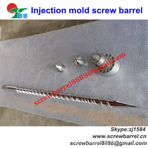 Injection Molding Screw und Fass